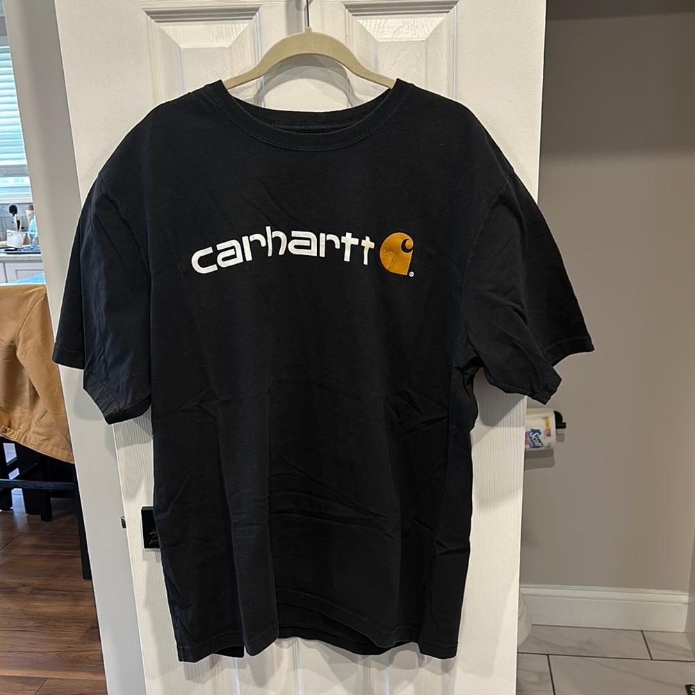Carhartt Black Logo T-Shirt